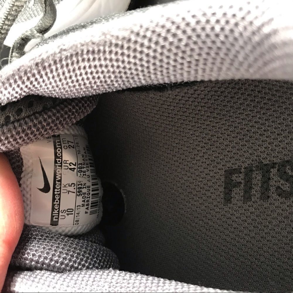 Xlnt Nike Air zoom Pegasus 30 grey fade 10 men’s - Picture 3 of 12
